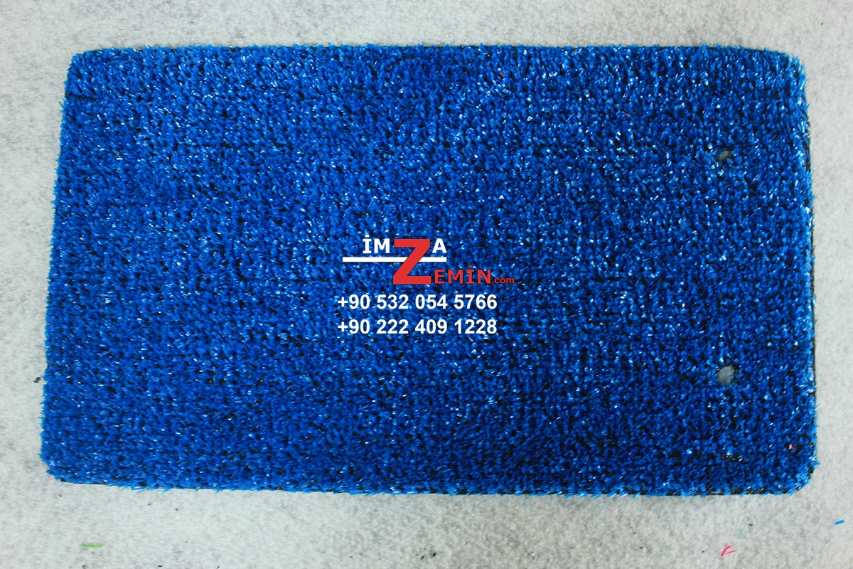 7mm Mavi Çim Halı Nurteks - Görsel 4