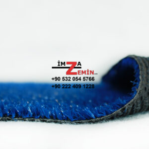 7mm Mavi Çim Halı Nurteks