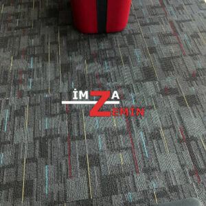 Çizgili Karo Ofis ve Otel Halısı Energy Karo Halı