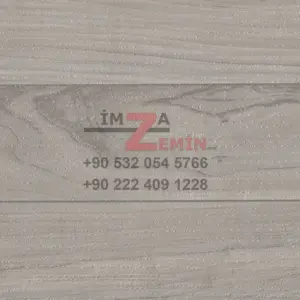 Pvc Yer Döşeme, Gri Ahşap Desenli Mineflo