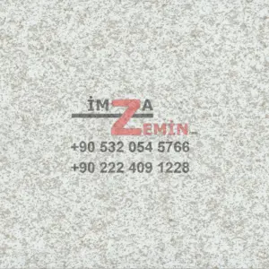 Pvc Yer Döşeme, Beyaz Taş Desenli Mineflo
