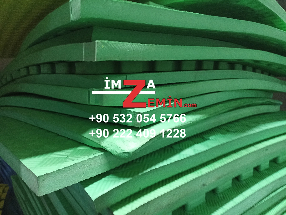 13mm Yeşil Tatami Minder 100x100cm - Görsel 5