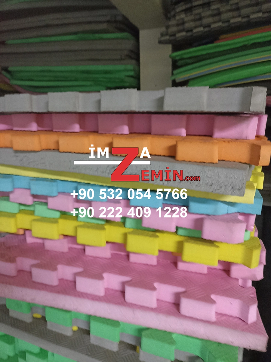 Pembe Tatami Minder 100x100cm 13mm - Görsel 3