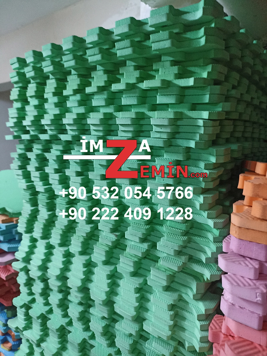 13mm Yeşil Tatami Minder 100x100cm - Görsel 2