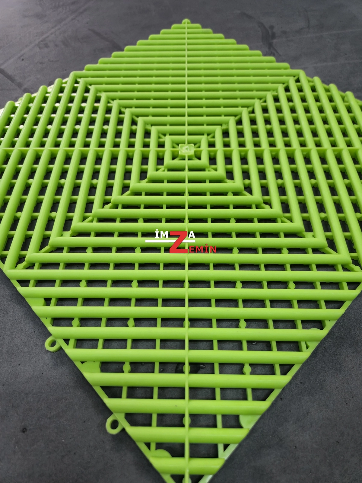 Yeşil Detailing Zemin Karo, Oto Yıkama Karo Zemin