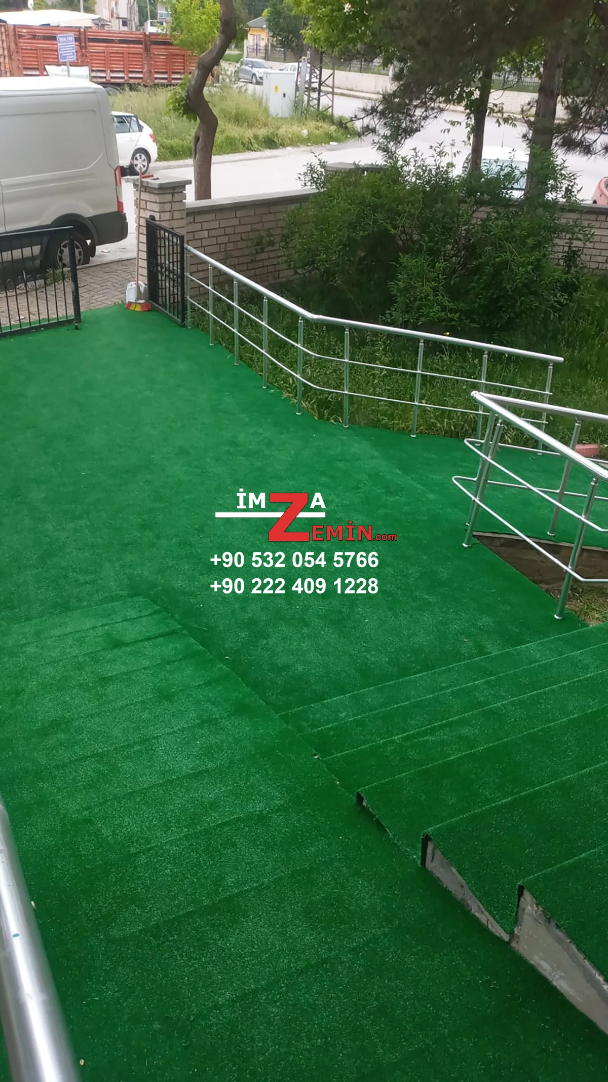 11mm Çim Halı Yeşil Nurteks - Görsel 5