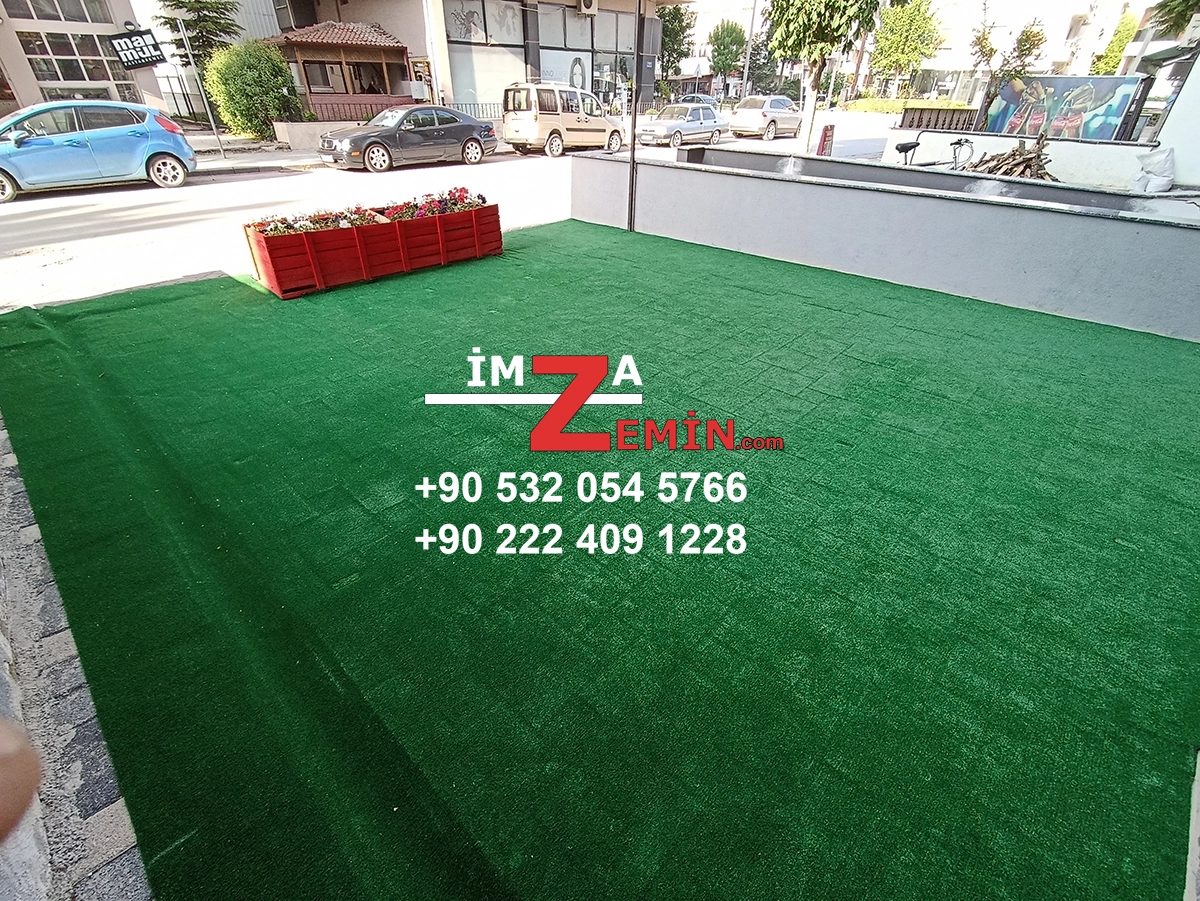 11mm Çim Halı Yeşil Nurteks - Görsel 4