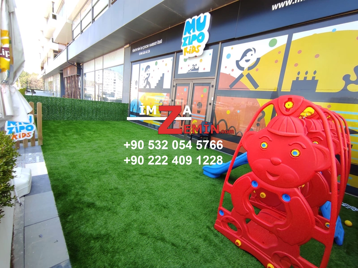 28mm Yeşil Çim Halı Nurteks - Görsel 5