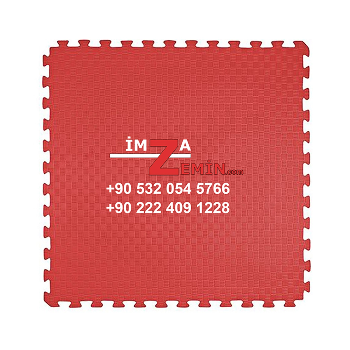 13mm Kırmızı Tatami Minder 100x100cm