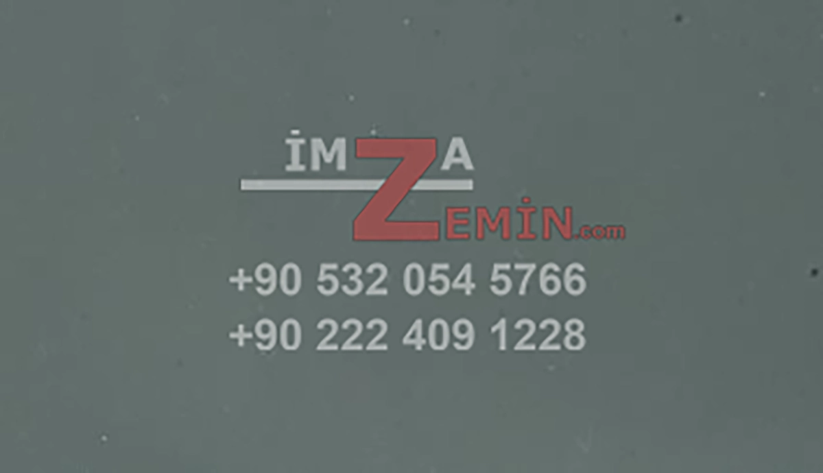 Gri Düz Mineflo, Gri PVC Yer Döşeme