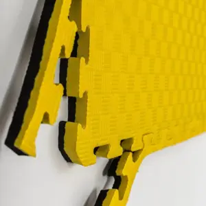 26mm Sarı Siyah Tatami Minder 100x100cm